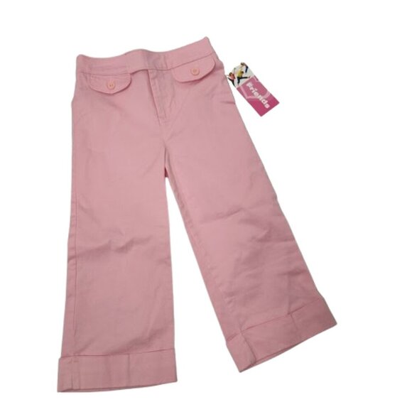 Just Friends Y2K Cotton & Spandex Pink Girl's Pant Size 6 NWT - Picture 2 of 9